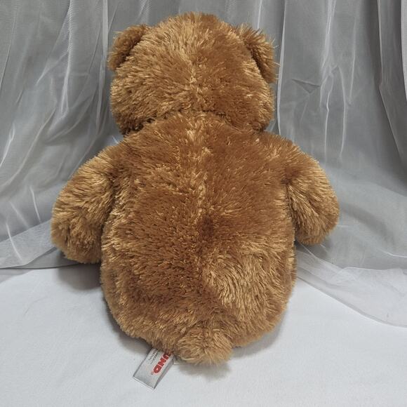 GUND Slumbers 12" Teddy Bear Plush Stuffed Animal Toy Brown Tan Cuddly Soft VTG - Picture 5 of 12